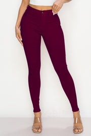 HIGH WAISTED COLORED SUPER-STRETCH WOMEN'S JEANS - Thepopupshopli