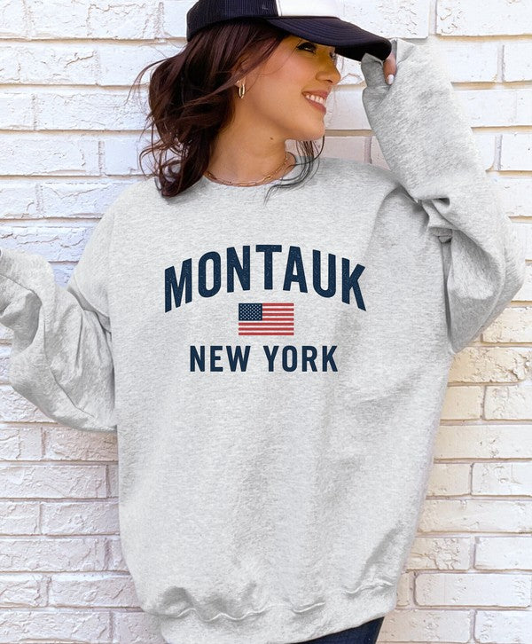 Montauk New York Graphic Sweatshirt – The Pop-up shop li