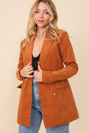 Oversized corduroy blazer - Thepopupshopli