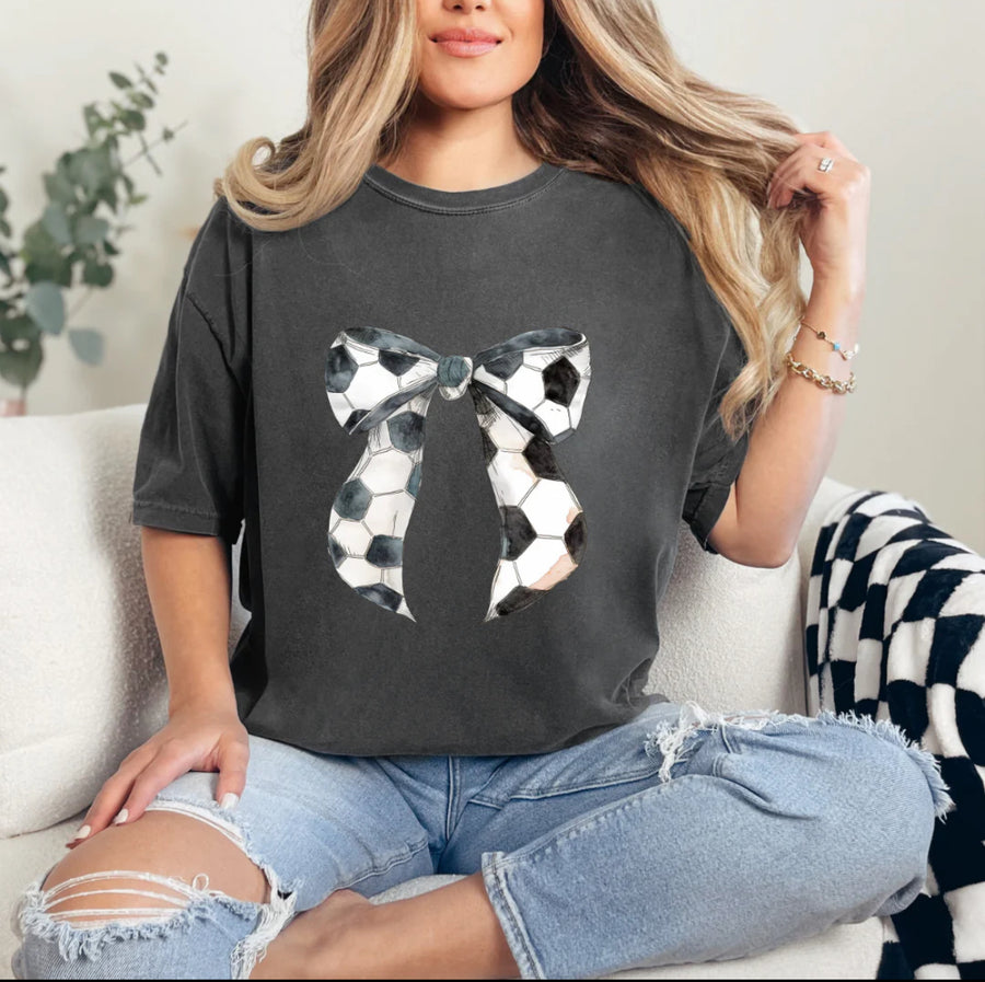 Soccer Bow t-shirt