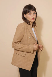 Tweed Blazer Jacket - Thepopupshopli