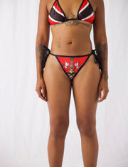 Trinidad flag 2 piece set swimsuit