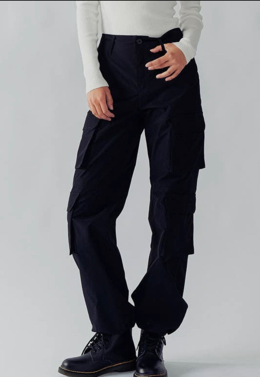 BELLA CARGO POCKET PANTS - Thepopupshopli