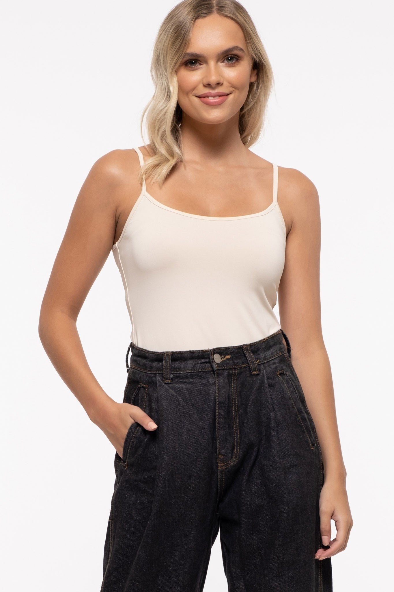 SOLID CAMI - Thepopupshopli